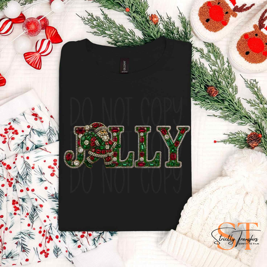 Jolly Faux Gems Direct to Film Transfers