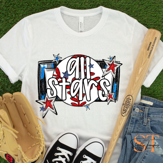 All Stars Baseball Direct to Film Transfers
