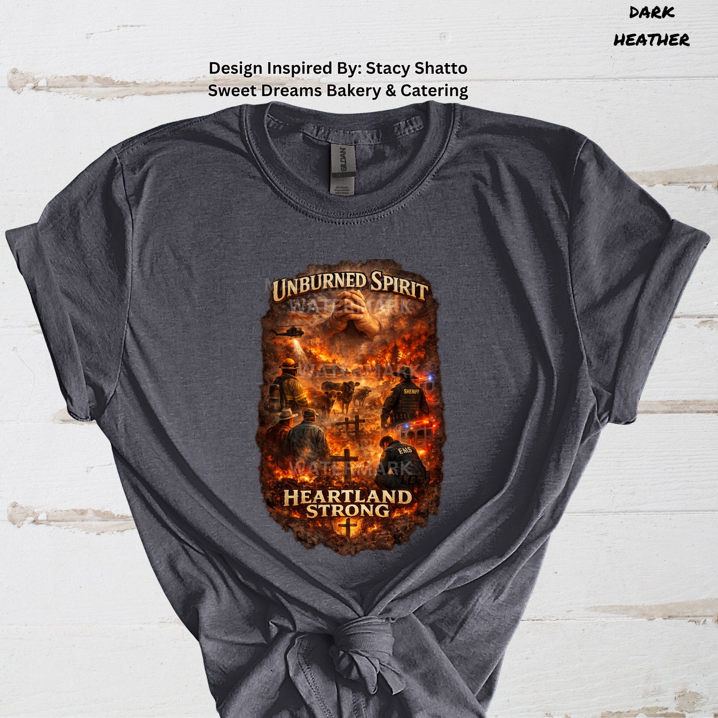 Unburned Spirit Heartland Strong Oklahoma Kansas Wildfires Direct to Film Transfers
