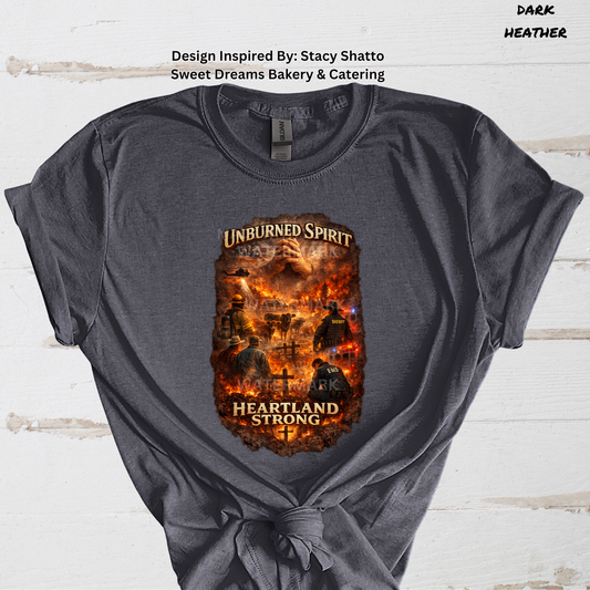 Unburned Spirit Heartland Strong Oklahoma Kansas Wildfires Direct to Film Transfers