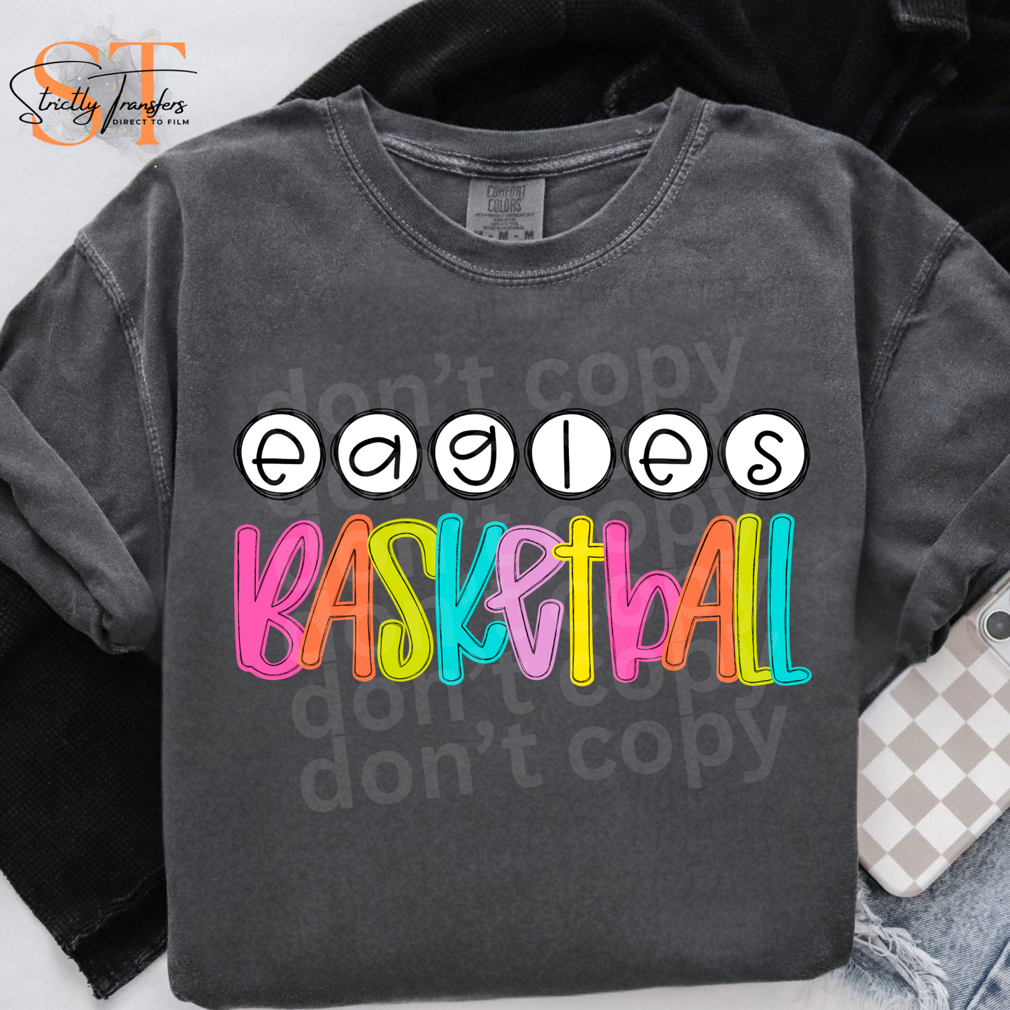 Eagles Bright Basketball Direct to Film Transfers