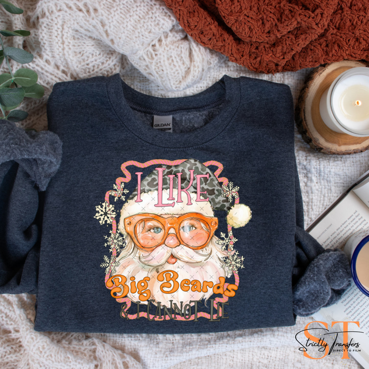 I like Big Beards Direct to Film Transfers