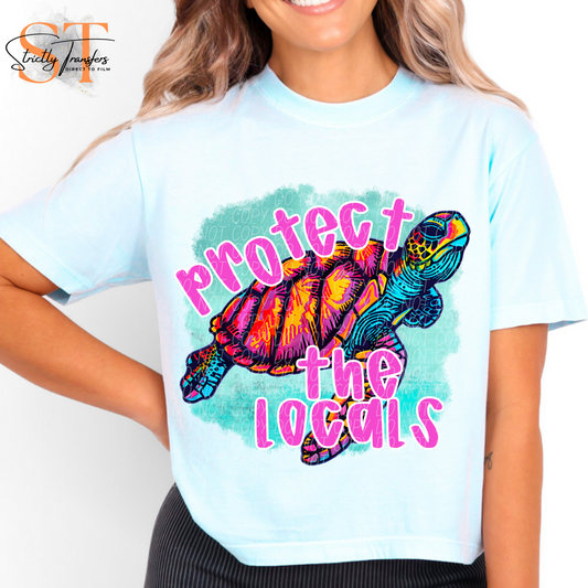 Protect the Locals - Sea Turtle Direct to Film Transfers