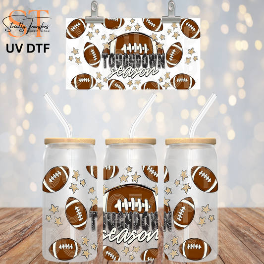 Touchdown Season UV Libbey Wrap Direct to Film Wraps