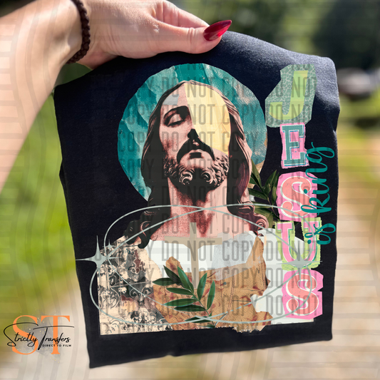 Jesus is King Direct to Film Transfers