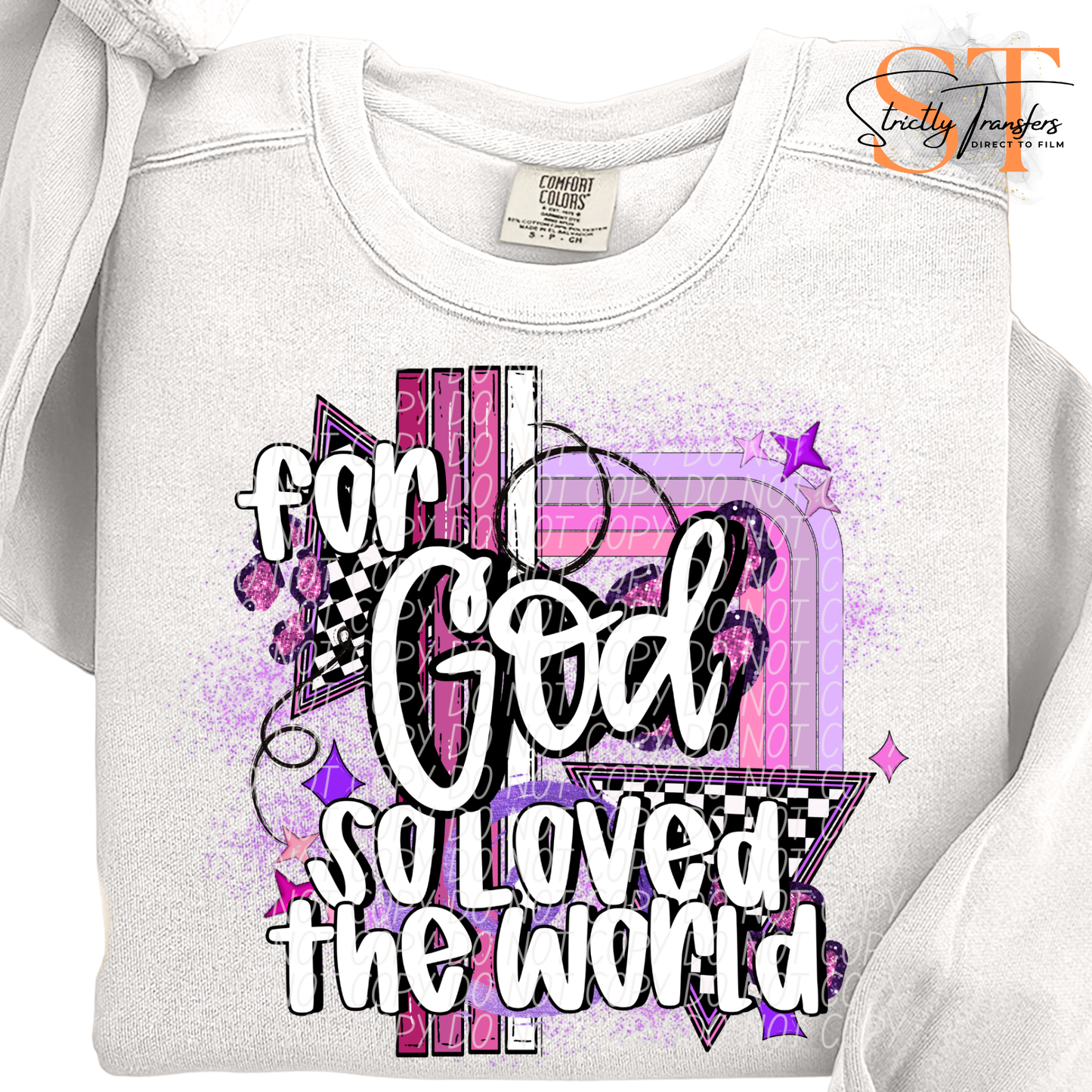 For God so Loved the World Direct to Film Transfers