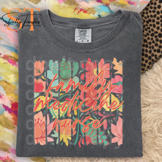 Boho Family Medicine Nurse Direct to Film Transfers