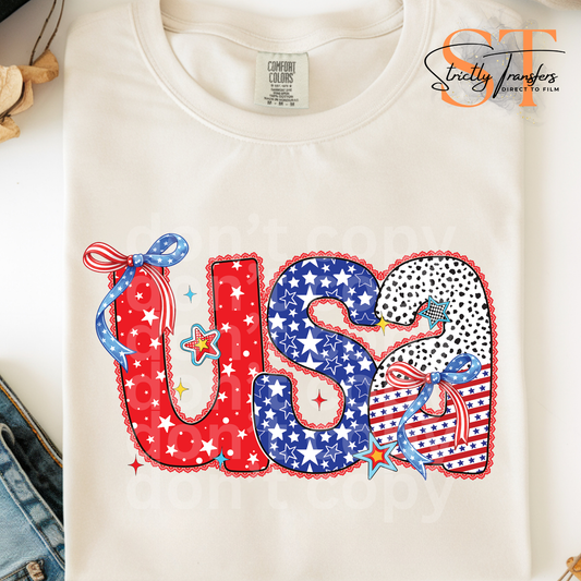 USA Stars Direct to Film Transfers