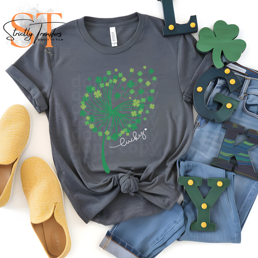 St. Patrick's Day Blowing Shamrock Direct to Film Transfers