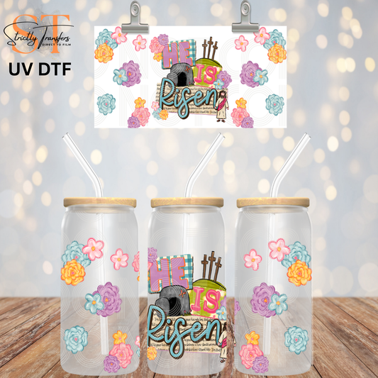 He is Risen Libbey UV Wrap Direct to Film Wraps