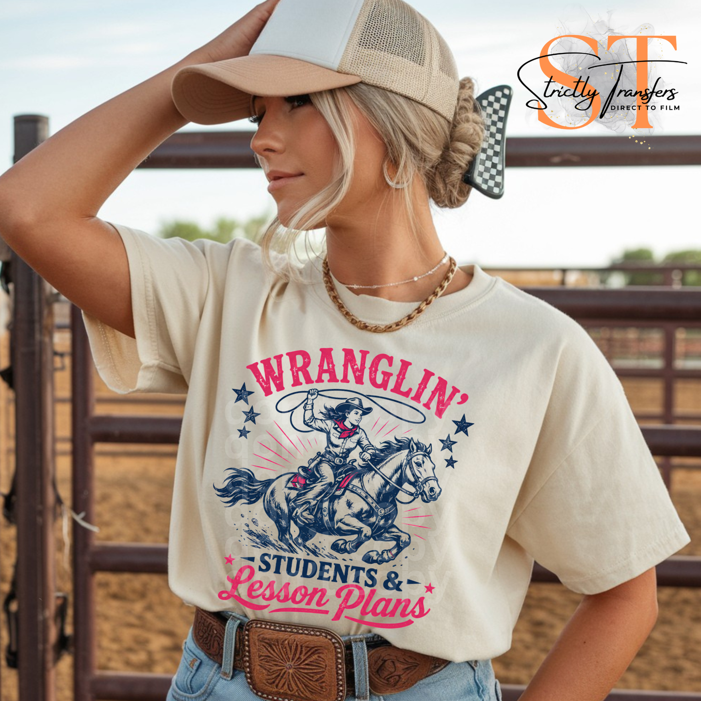 Wranglin' Students & Lesson Plans - 2 options Direct to Film Transfers