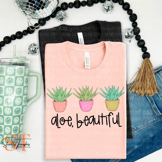 Aloe Beautiful Direct to Film Transfers