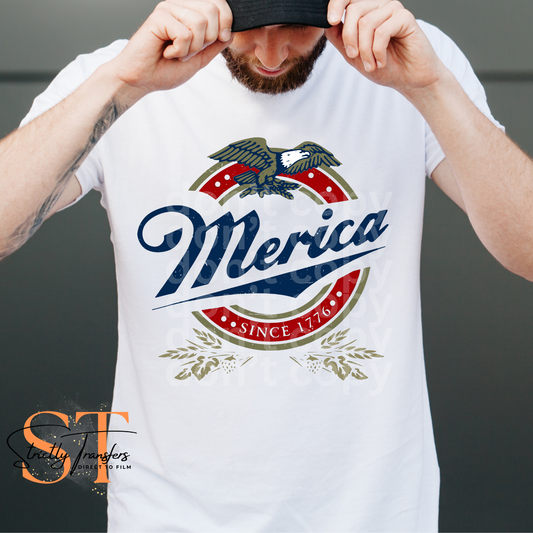 Merica Seal Direct to Film Transfers