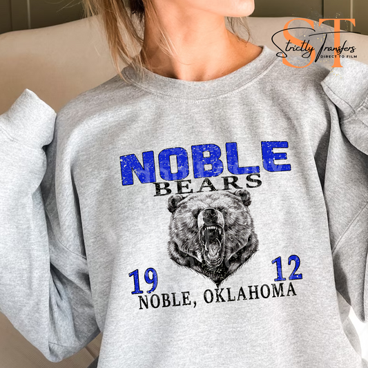 Noble Bears #2 Weathered Direct to Film Transfers
