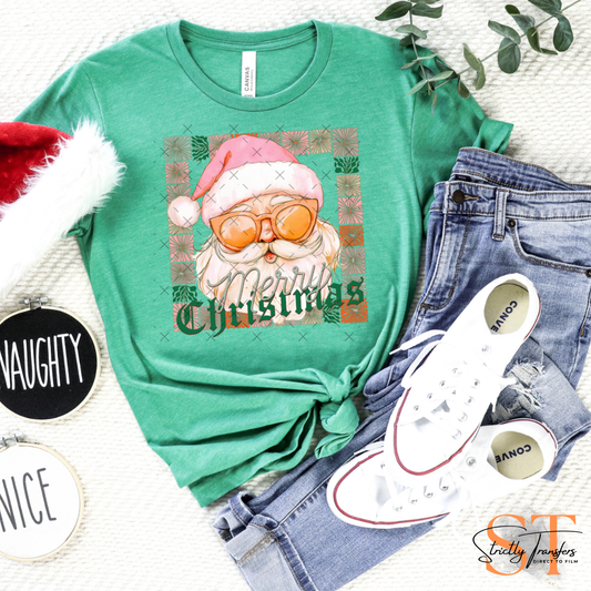 Merry Christmas Santa Direct to Film Transfers