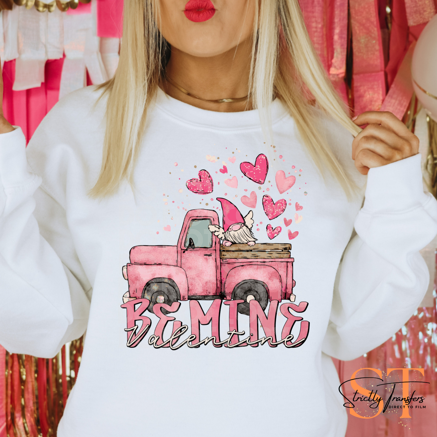 Be Mine Valentine Direct to Film Transfers