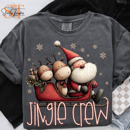 Jingle Crew Direct to Film Transfers