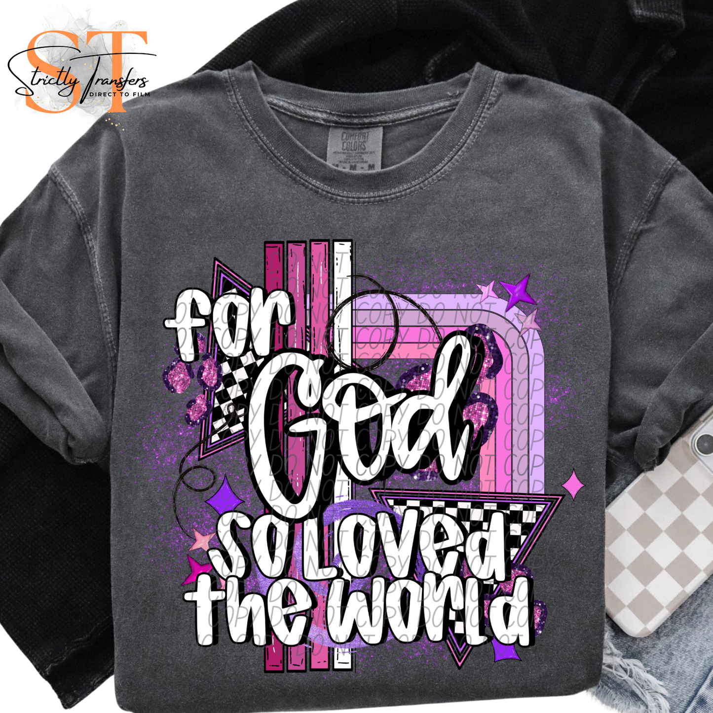 For God so Loved the World Direct to Film Transfers