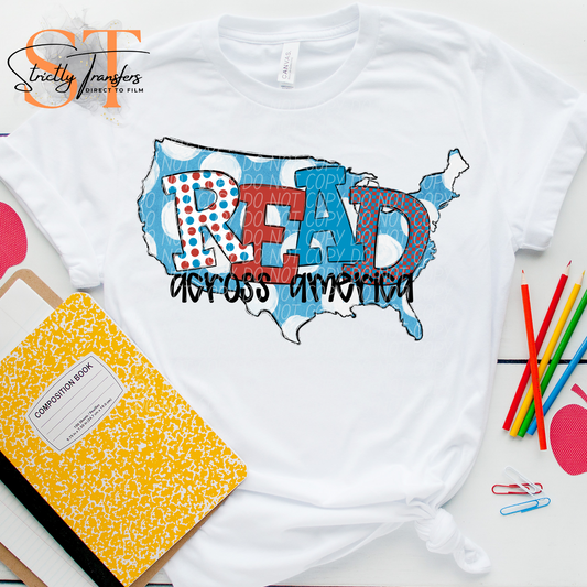 Read Across America Direct to Film Transfers