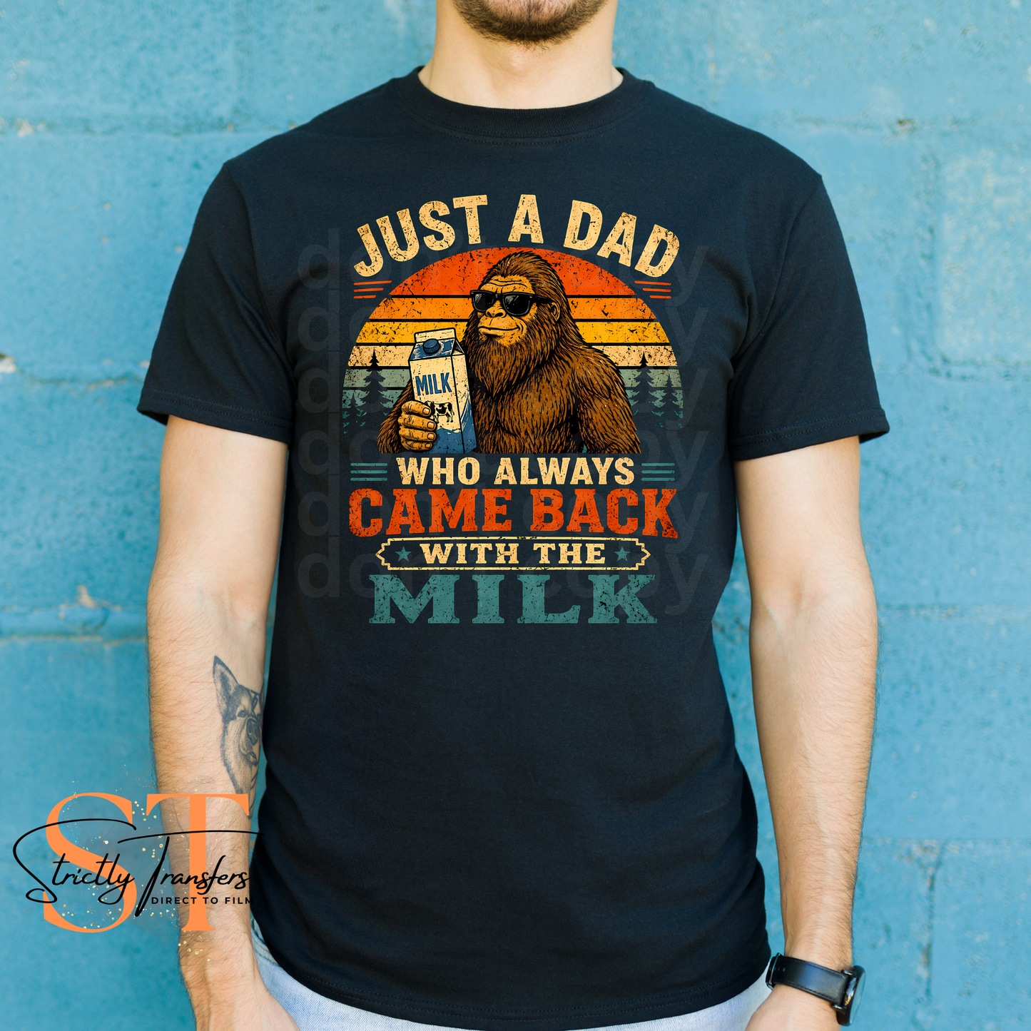 Just a Dad who Always Came Back with the Milk Direct to Film Transfers