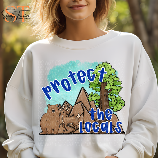 Protect the Locals - Mountains Direct to Film Transfers
