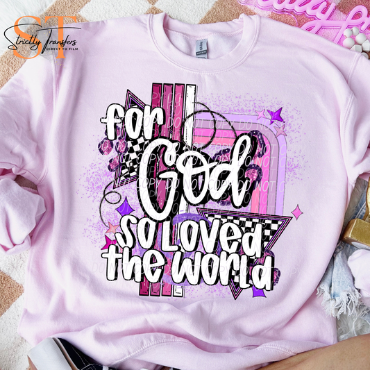 For God so Loved the World Direct to Film Transfers