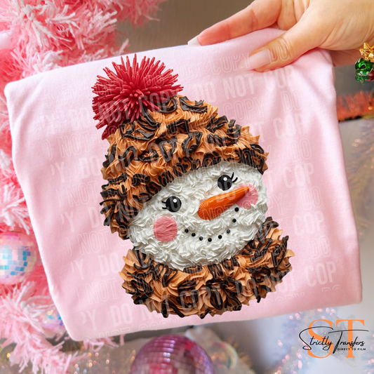 Leopard Snowman Direct to Film Transfers