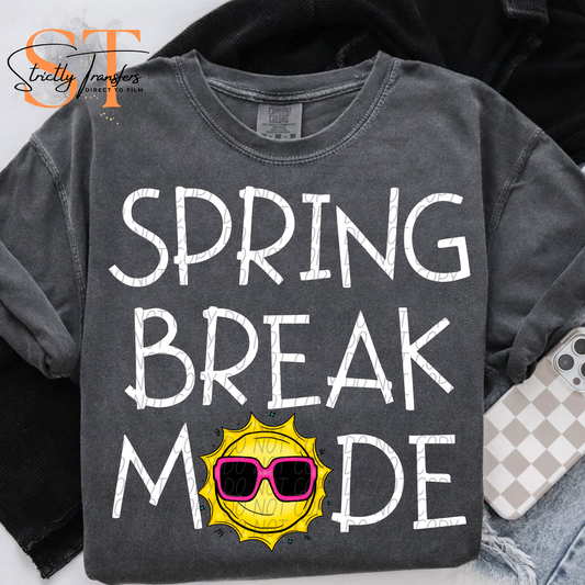 Spring Break Mode Direct to Film Transfers