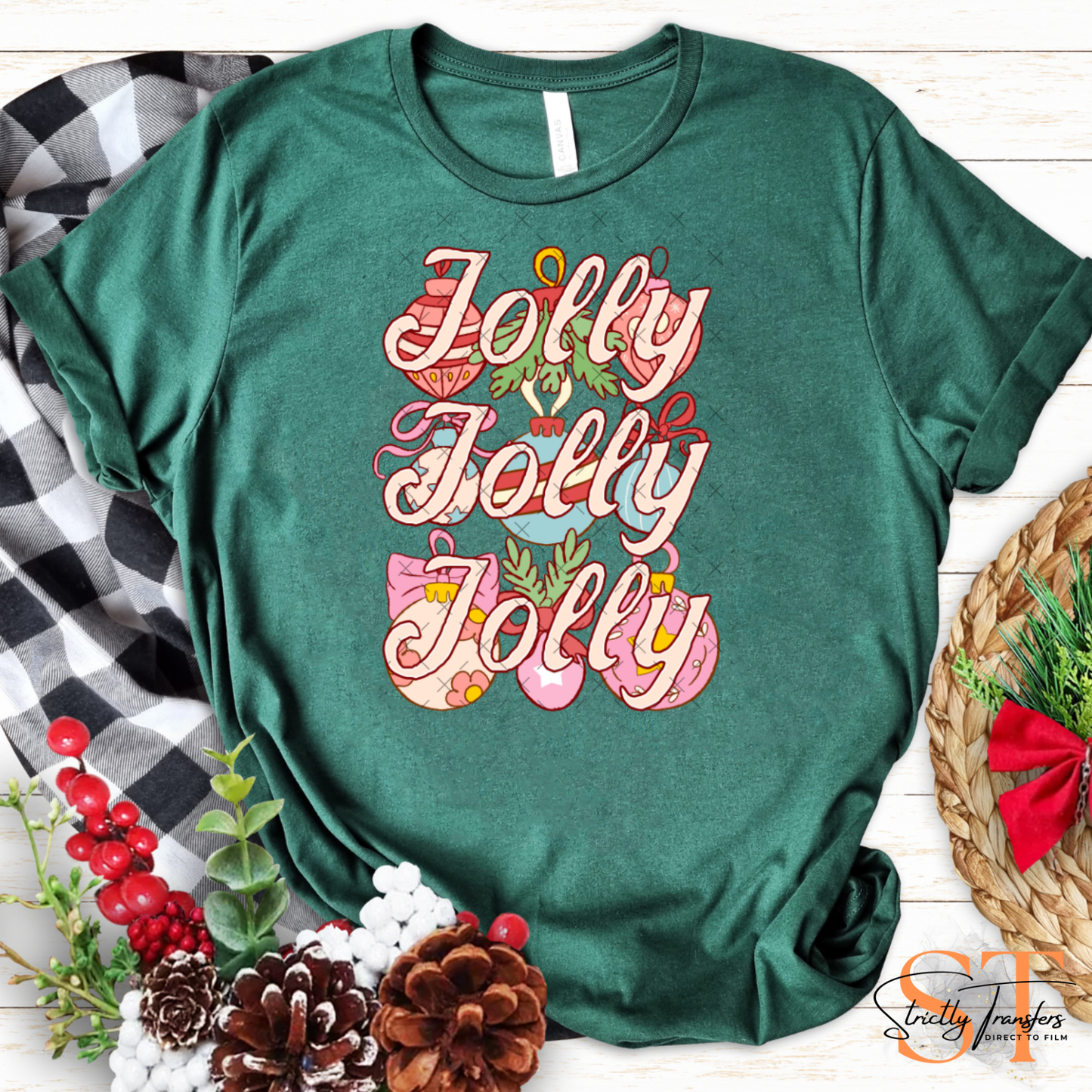 Jolly Jolly Jolly Direct to Film Transfers