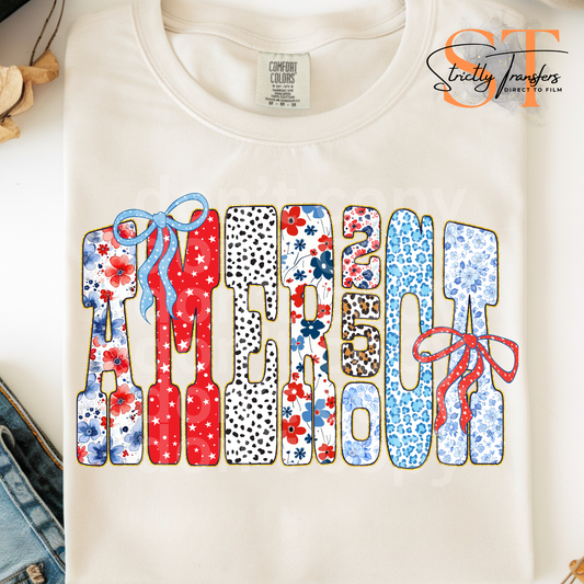 America 250 Direct to Film Transfers