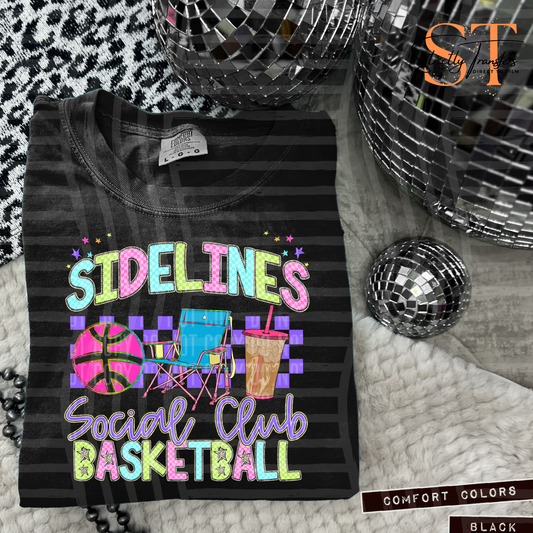 Sidelines Social Club Basketball Direct to Film Transfers