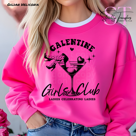 Galentine Girls Club Direct to Film Transfers