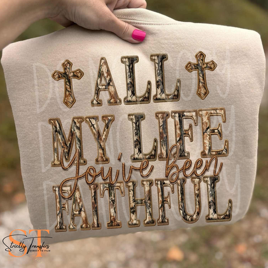 All My Life You've Been Faithful Direct to Film Transfers