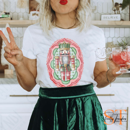 Pink Nutcracker Frame Direct to Film Transfers