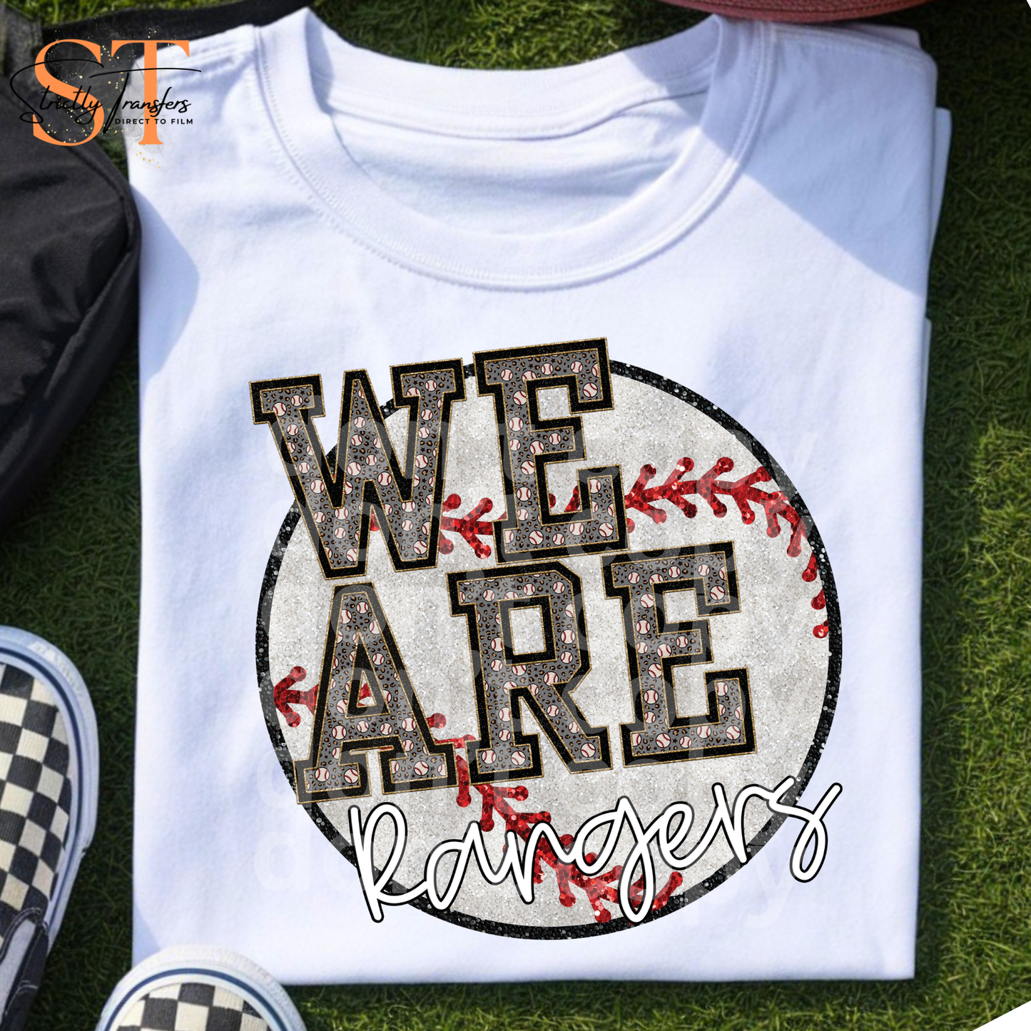 We Are Rangers Baseball Direct to Film Transfers