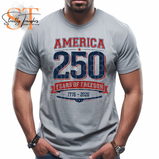 America 250 Years of Freedom Direct to Film Transfers