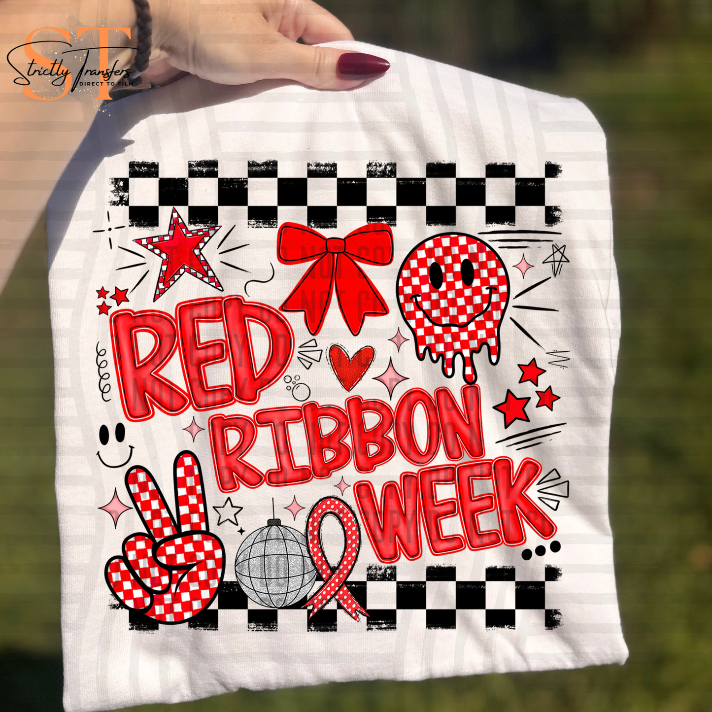 Red Ribbon Week Direct to Film Transfers