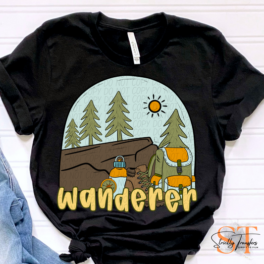Wanderer Direct to Film Transfers
