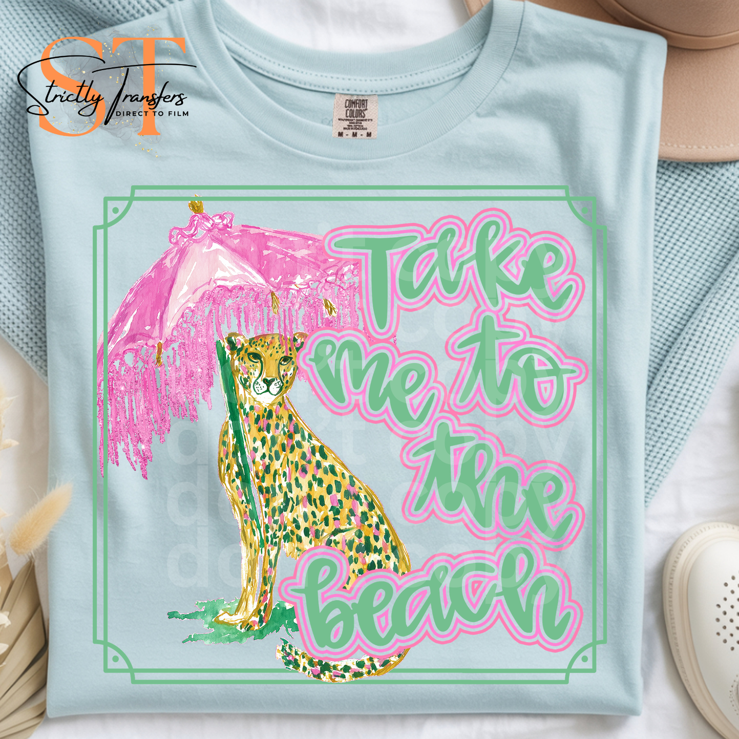 Take me to the Beach Direct to Film Transfers