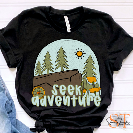 Seek Adventure Direct to Film Transfers