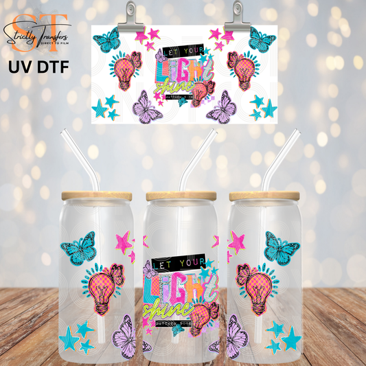 Let Your Light Shine Libbey UV Wrap Direct to Film Wraps