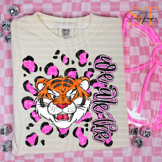 Tigers Preppy Leopard Direct to Film Transfers