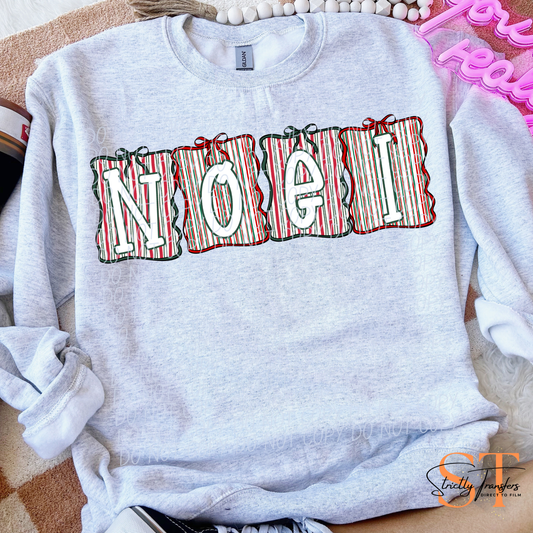 Noel Direct to Film Transfers