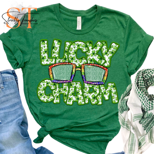 Lucky Charm Rainbow Glasses Direct to Film Transfers