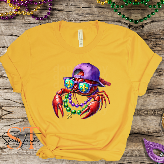 Madri Gras Cool Craw Direct to Film Transfers