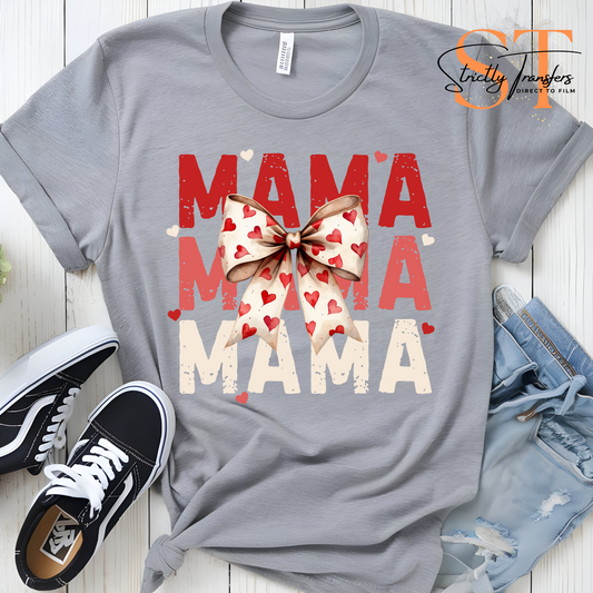 Mama Cream Bow Direct to Film Transfers