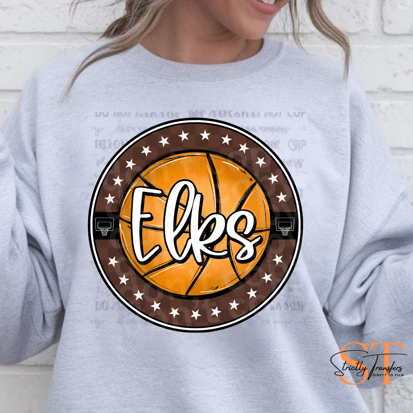 Elks Basketball Star Circle Direct to Film Transfers