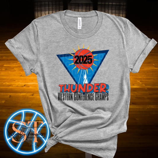 Retro Thunder Western Conference Champs Direct to Film Transfers