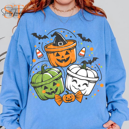 Halloween Buckets Direct to Film Transfers