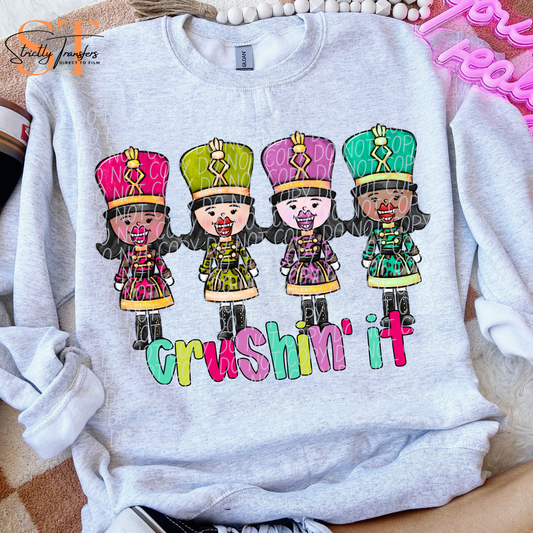 Crushin' It Direct to Film Transfers